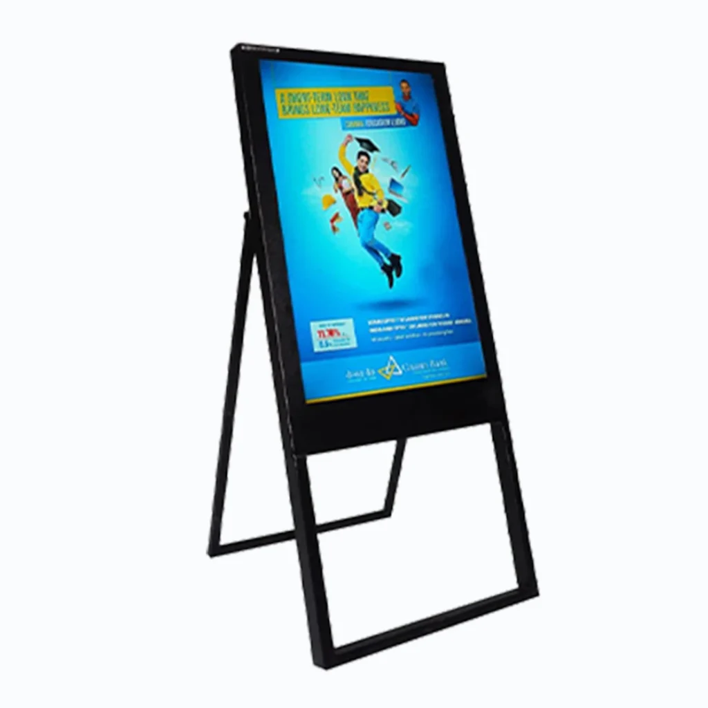 A Shape Type Digital Standee Manufacturer in Delhi Noida