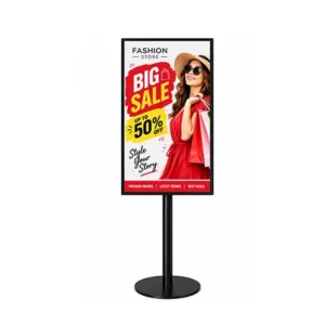 Pole mount Digital Standee YBM Network