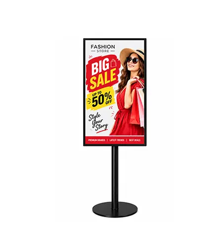 Pole mount Digital Standee YBM Network