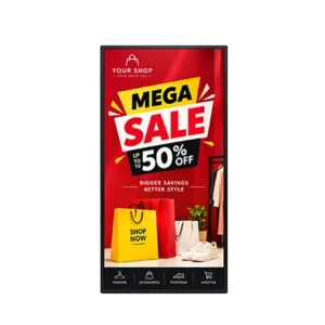Wallmount Digital Signage YBM Network