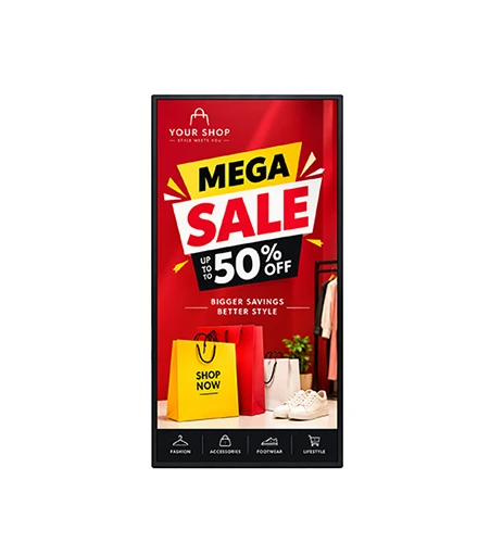 Wallmount Digital Signage YBM Network